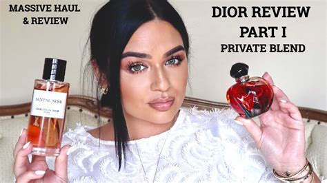 dior collection private perfume reviews